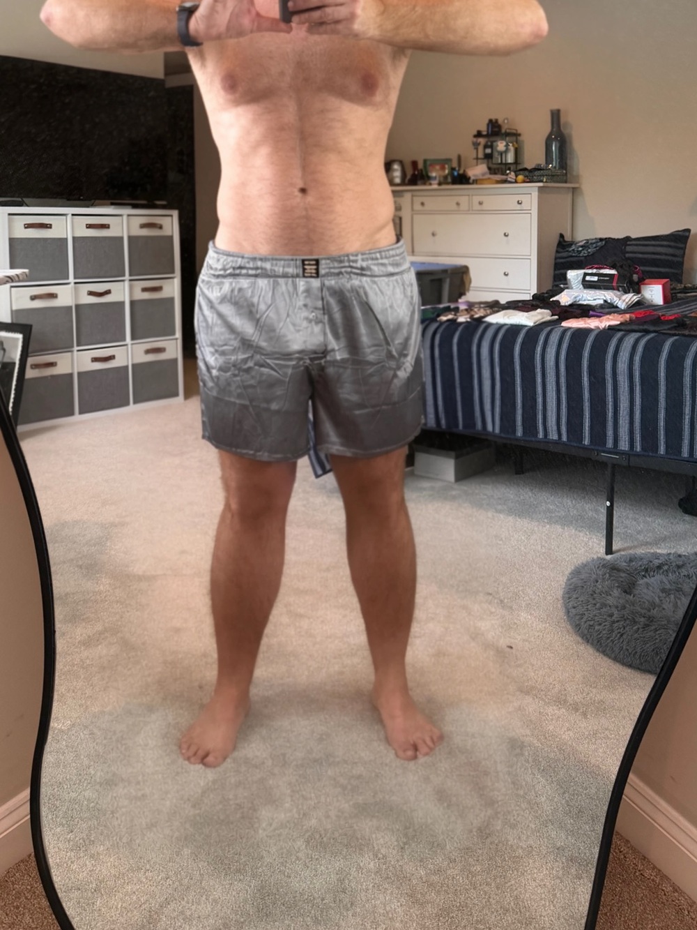 Men's Bundle of 10 Savage XFenty Satin boxers